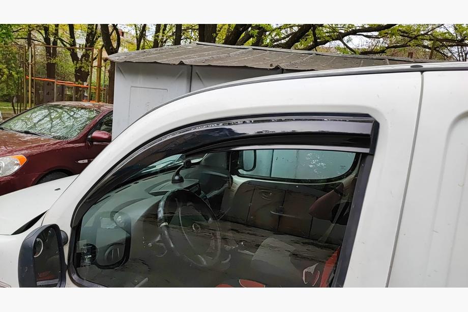 Fiat Doblo I 2005-2010 Window Deflectors (2 pcs, Sunplex Sport) Photo 2