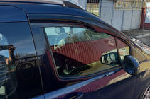 Ford Courier 2014-2023 Window Deflectors (2 pcs, Sunplex Sport) photo 3