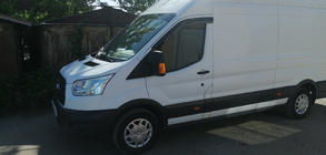 Ford Transit 2014- Window Deflectors (2 pcs, Sunplex Sport) photo 2