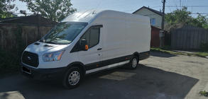 Ford Transit 2014- Window Deflectors (2 pcs, Sunplex Sport) photo 3