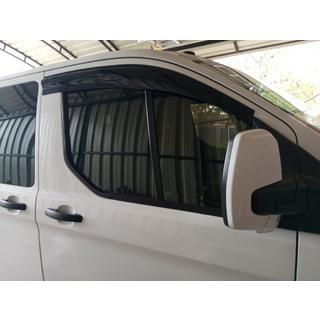 Window Deflectors (2 pcs, Sunplex Sport) Ford Custom 2013-2022 photo 2