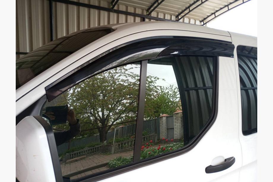 Ford Custom 2013-2022 Window Deflectors (2 pcs, Sunplex Sport) Photo 1