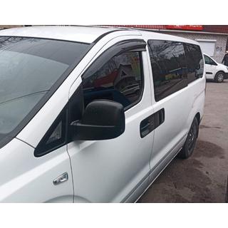 Window Deflectors (2 pcs, Sunplex Sport) Hyundai H300, H1, Starex 2008-2020 photo 2