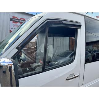 Window Deflectors (2 pcs, Sunplex Sport) Mercedes Sprinter W901/902/903/904/905 1995–2006 photo 2