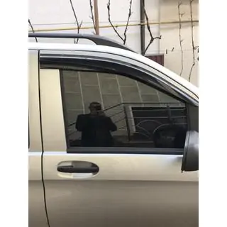 Window Deflectors (2 pcs, Sunplex Sport) Mercedes Vito/V-class W447 2014- photo 1