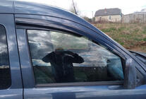 Opel Combo 2002–2012 Window Deflectors (2 pcs, Sunplex Sport) photo 1