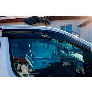Window Deflectors (2 pcs, Sunplex Sport) Peugeot Traveller 2017- photo 2