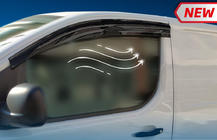 Opel Vivaro 2019- Window Deflectors (2 pcs, Sunplex Sport) photo 7
