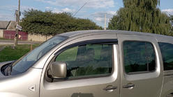 Renault Kangoo 2008–2020 Window Deflectors (2 pcs, Sunplex Sport) photo 1