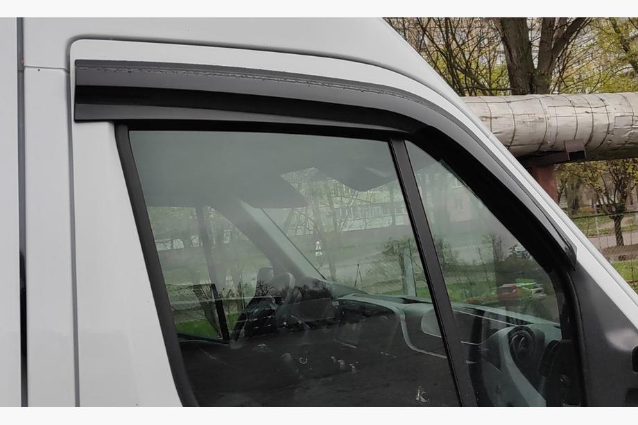 Opel Movano 2010-2021 Window Deflectors (2 pcs, Sunplex Sport) Image