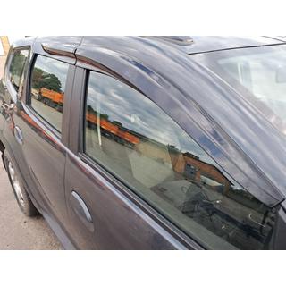 Window Deflectors (4 pcs, Sunplex Sport) Dacia Duster 2008-2018 photo 4