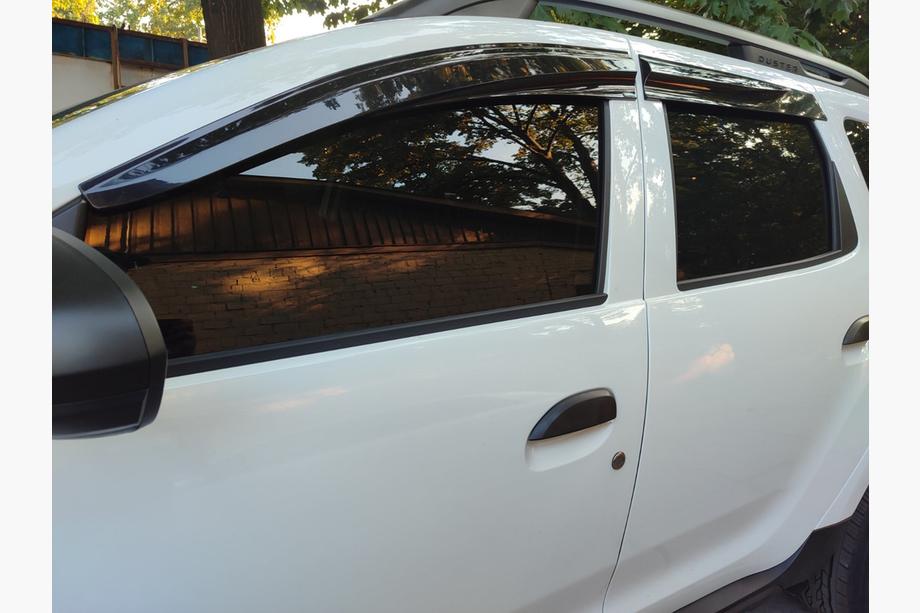 Renault Duster 2018-2024 Window Deflectors (4 pcs, Sunplex Sport) Image
