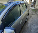 Renault Logan MCV 2013-2022 Window Deflectors (4 pcs, Sunplex Sport) photo 1