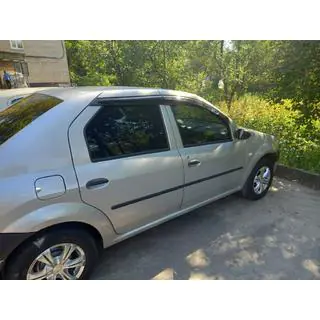 Window Deflectors (4 pcs, Sunplex Sport) Dacia Logan I 2008-2012 photo 4