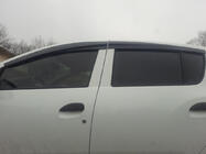 Dacia Sandero 2013-2020 Window Deflectors (4 pcs, Sunplex Sport) photo 6