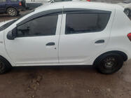 Dacia Sandero 2013-2020 Window Deflectors (4 pcs, Sunplex Sport) photo 2