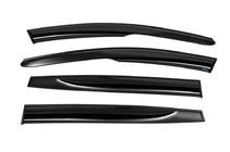 Dacia Sandero 2021- Window Deflectors (4 pcs, Sunplex Sport) photo 3