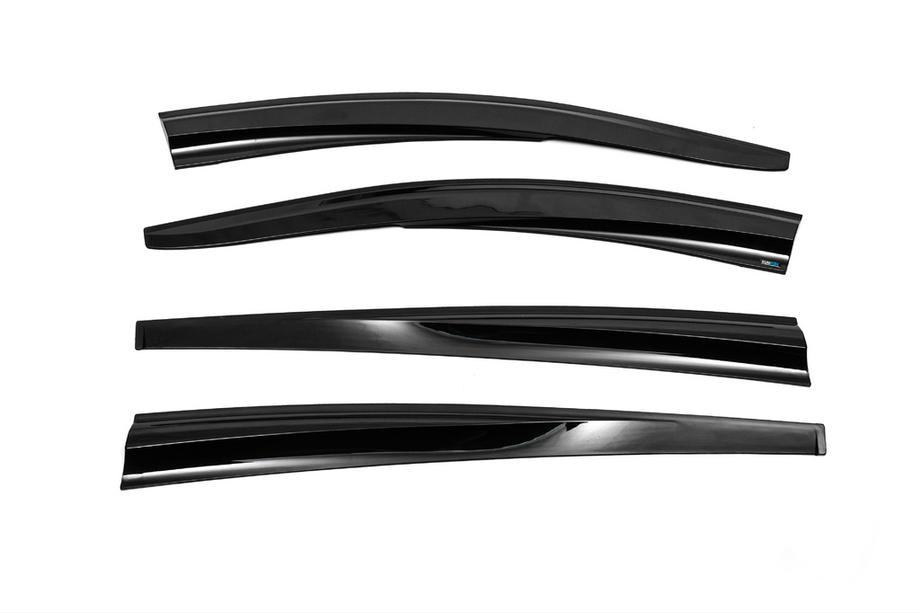 Renault Sandero 2013-2022 Window Deflectors (4 pcs, Sunplex Sport) Photo 7