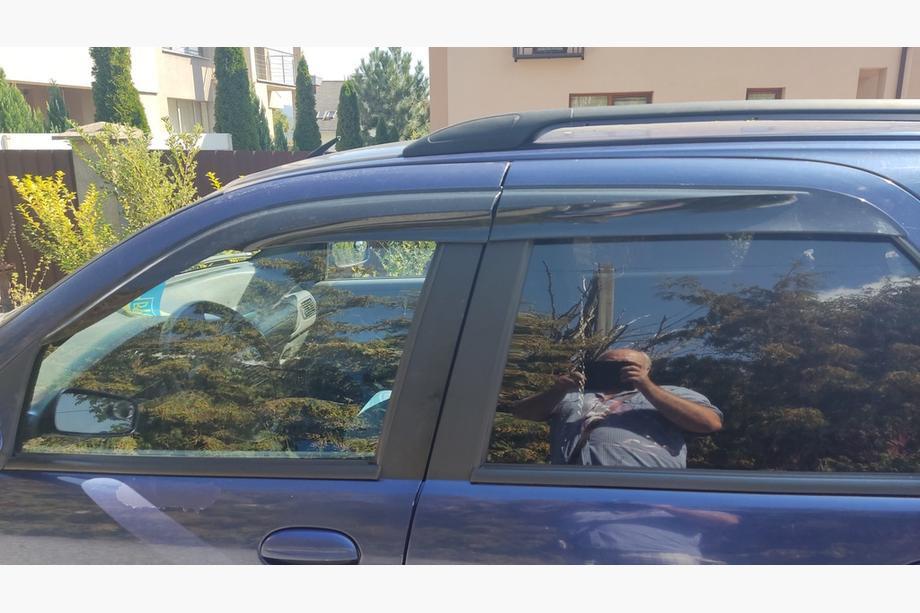 Fiat Siena 1996-2016 Window Deflectors (4 pcs, Sunplex Sport) Image