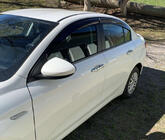 Fiat Tipo 2016- Window Deflectors (4 pcs, Sunplex Sport) photo 1