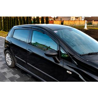 Window Deflectors (4 pcs, Sunplex Sport) Fiat Punto Grande/EVO 2006-2018 photo 3