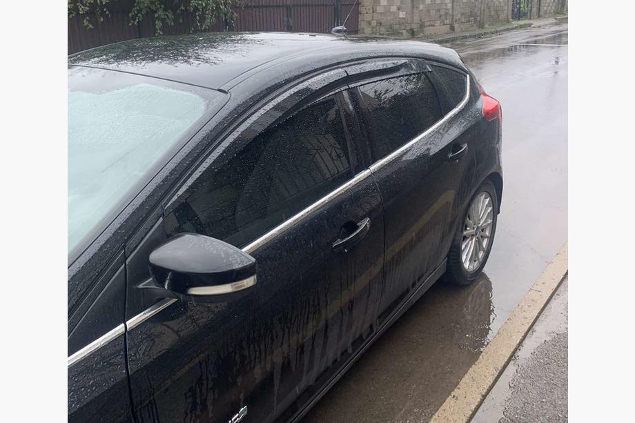 Ford Focus III 2011-2017 Window Deflectors HB/Sedan (4 pcs, Sunplex Sport) Image