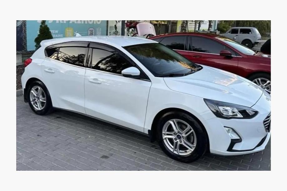 Ford Focus IV 2018- Window Deflectors HB/SD (4 pcs, Sunplex Sport) Photo 1