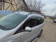 Ford Courier 2014-2023 Window Deflectors (4 pcs, Sunplex Sport) photo 1