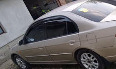 Honda Civic Sedan VII 2001-2006 Window Deflectors (4 pcs, Sunplex Sport) photo 7