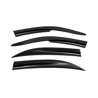 Window Deflectors (4 pcs, Sunplex Sport) Honda Civic Sedan VII 2001-2006 photo 4