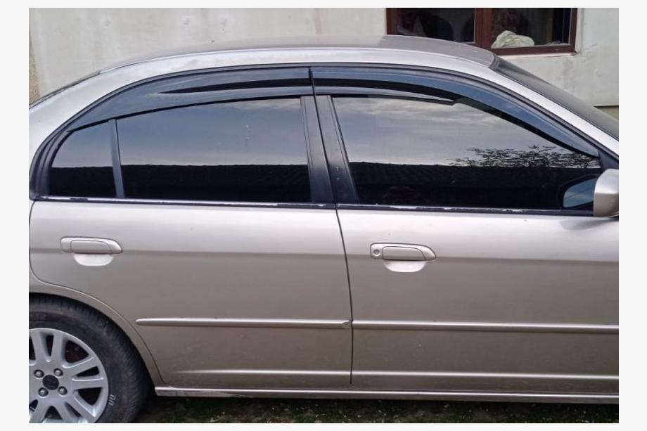 Honda Civic Sedan VII 2001-2006 Window Deflectors (4 pcs, Sunplex Sport) Image