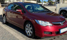 Honda Civic Sedan VIII 2006-2011 Window Deflectors (4 pcs, Sunplex Sport) photo 4