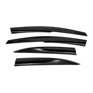 Window Deflectors (4 pcs, Sunplex Sport) Honda Civic Sedan VIII 2006-2011 photo 3