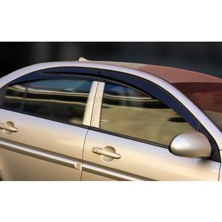 Window Deflectors (4 pcs, Sunplex Sport) Hyundai Accent 2006-2010 photo 1