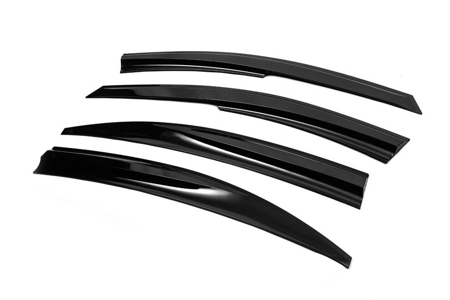 Hyundai Accent 2006-2010 Window Deflectors (4 pcs, Sunplex Sport) Photo 9