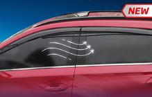 Hyundai Bayon 2021- Window Deflectors (4 pcs, Sunplex Sport) photo 1