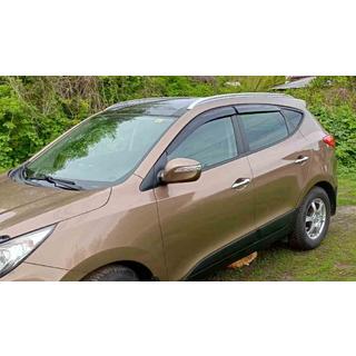 Window Deflectors (4 pcs, Sunplex Sport) Hyundai IX-35 2010-2015 photo 3