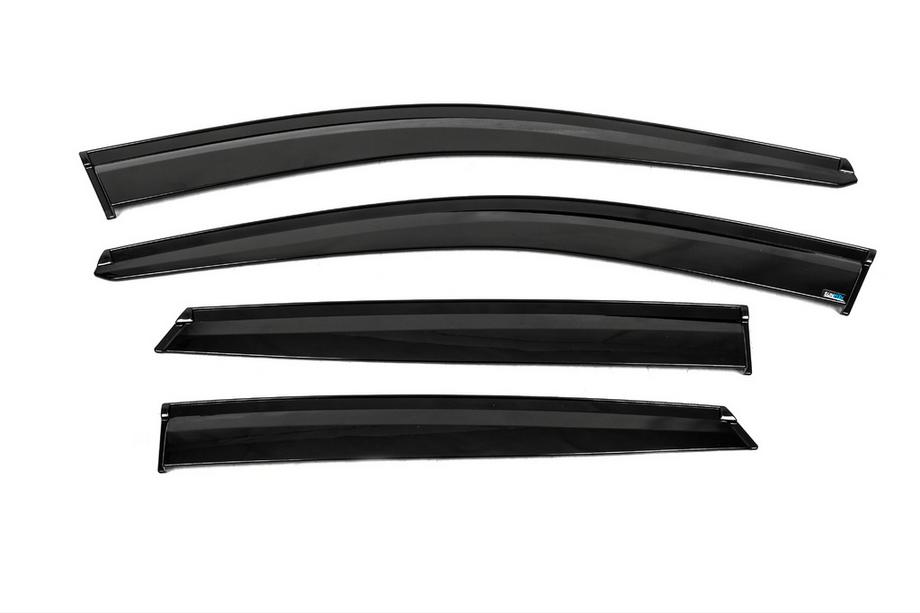 Hyundai IX-35 2010-2015 Window Deflectors (4 pcs, Sunplex Sport) Photo 5