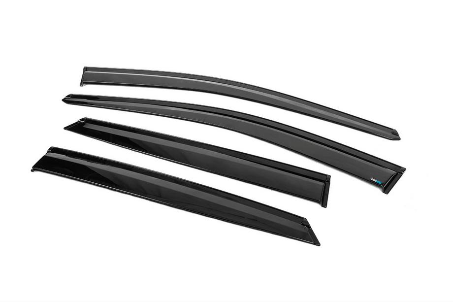 Hyundai IX-35 2010-2015 Window Deflectors (4 pcs, Sunplex Sport) Photo 4