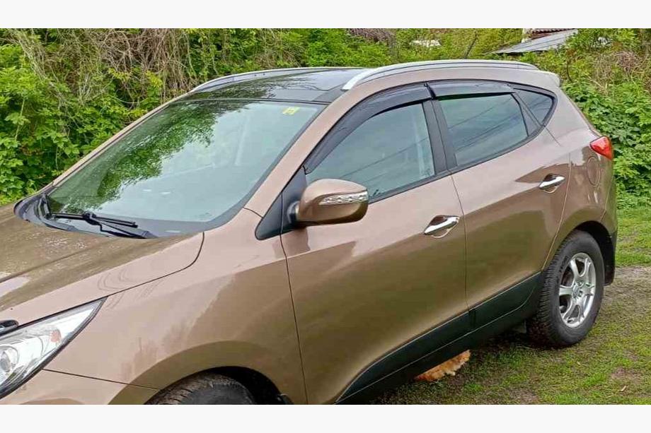 Hyundai IX-35 2010-2015 Window Deflectors (4 pcs, Sunplex Sport) Photo 3