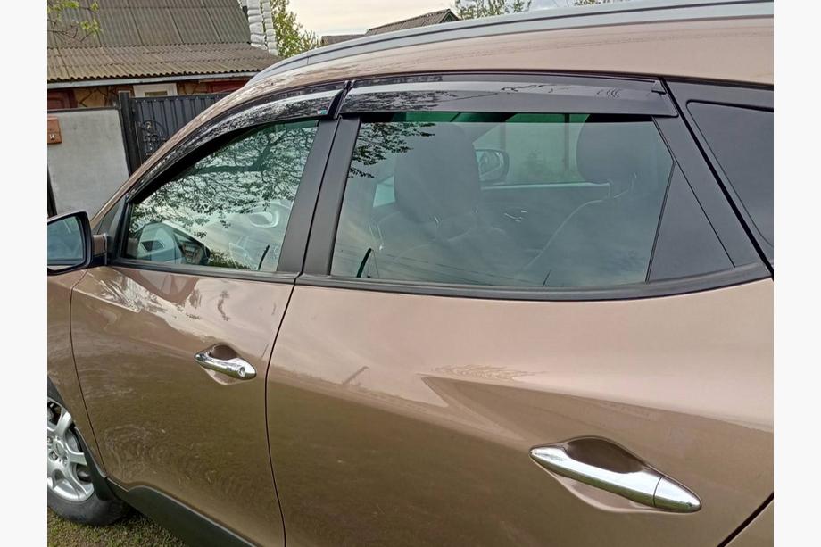 Hyundai IX-35 2010-2015 Window Deflectors (4 pcs, Sunplex Sport) Photo 2