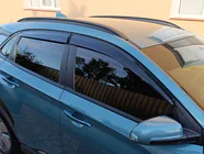 Hyundai Kona 2017-2023 Window Deflectors (4 pcs, Sunplex Sport) photo 1