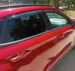 Hyundai Kona 2017-2023 Window Deflectors (4 pcs, Sunplex Sport) photo 13