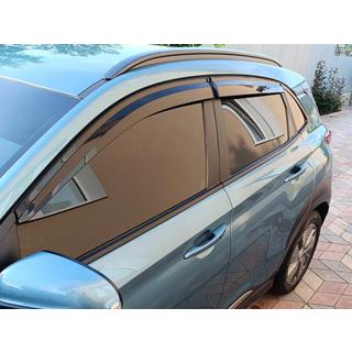 Window Deflectors (4 pcs, Sunplex Sport) Hyundai Kona 2017-2023 photo 4