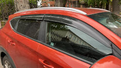 Hyundai Tucson TL 2016-2021 Window Deflectors (4 pcs, Sunplex Sport) photo 2