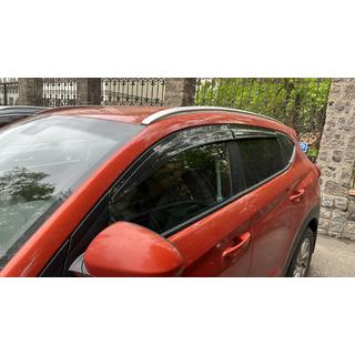 Window Deflectors (4 pcs, Sunplex Sport) Hyundai Tucson TL 2016-2021 photo 1