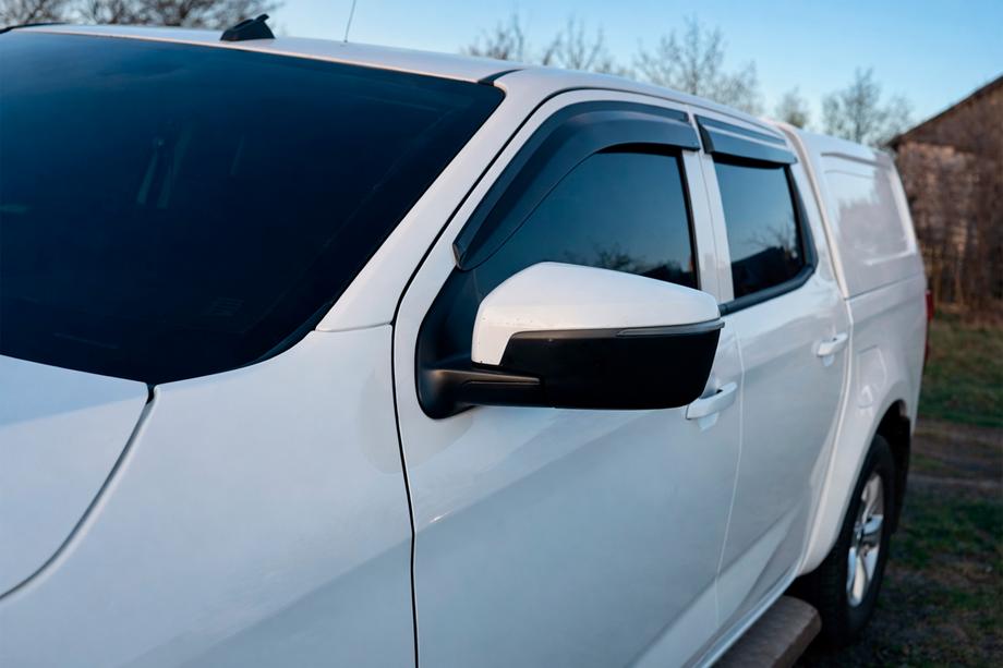 Isuzu D-Max 2019- Window Deflectors (4 pcs, Sunplex Sport) Photo 8