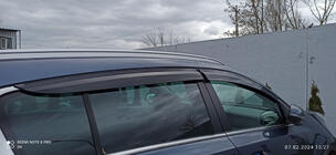 Kia Sportage 2015-2021 Window Deflectors (4 pcs, Sunplex Sport) photo 3