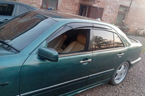 Mercedes E-class W210 1995-2002 Window Deflectors SD (4 pcs, Sunplex Sport) photo 2