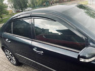 Mercedes E-class W211 2002-2009 Window Deflectors SD (4 pcs, Sunplex Sport) photo 1